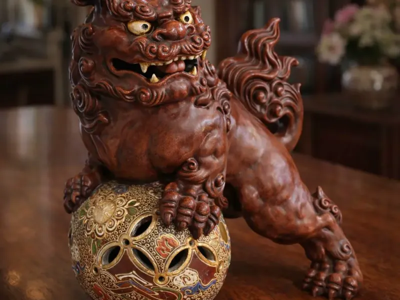 Lion Fu Figure