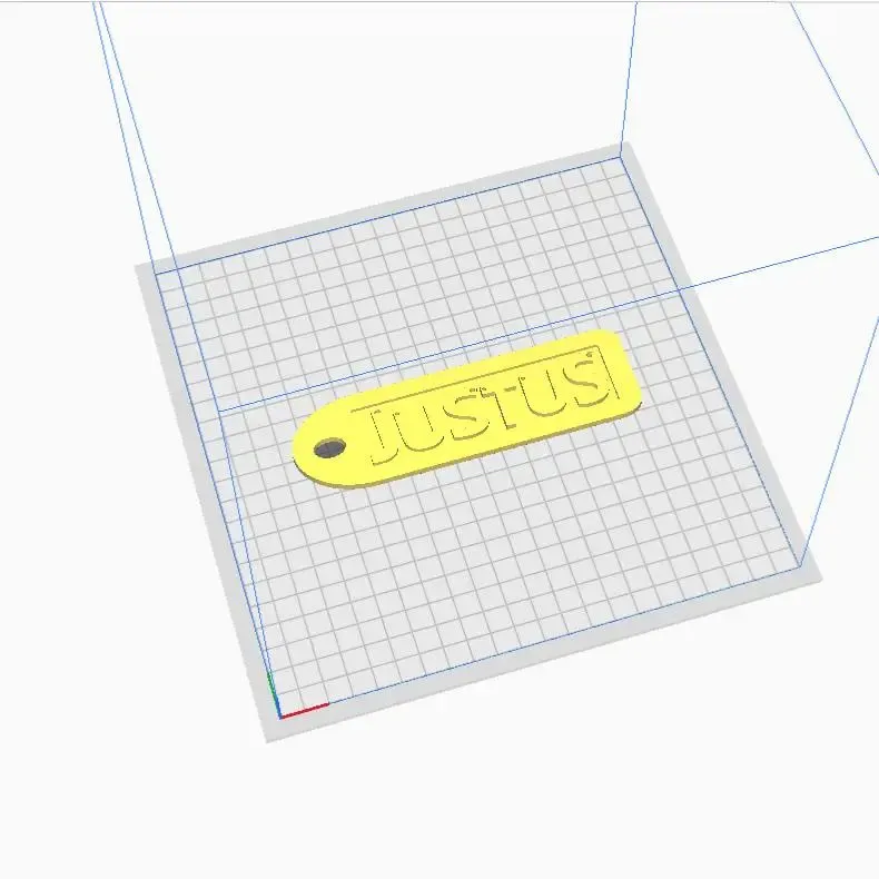 Justus Nametag
