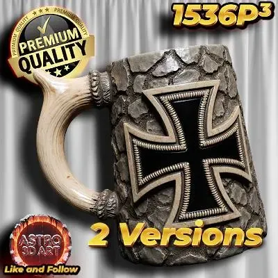 Mug with Iron Cross