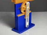 MÉCANISME D'ENGRENAGE - ASSEMBLAGE DE MOUVEMENT ALTERNATIF JOUET-4