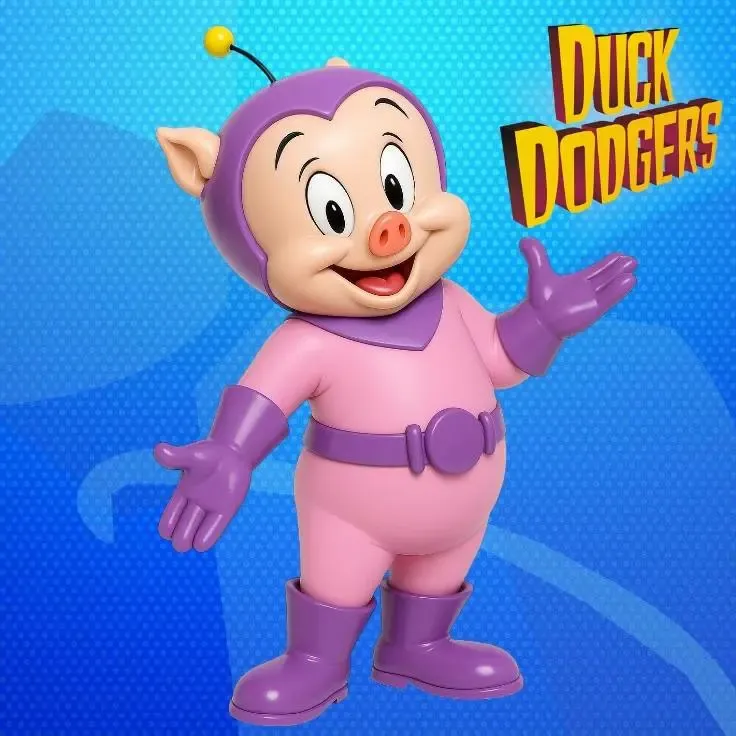 Duck Dodgers space cadet porky