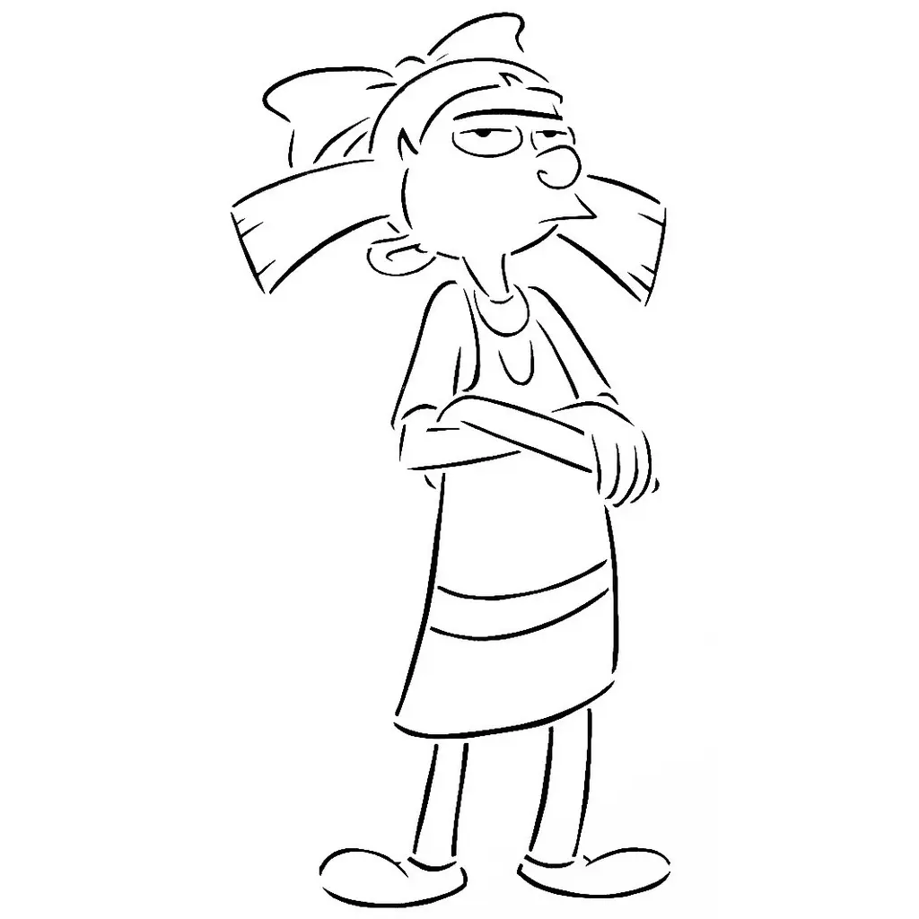 Helga Pataki stencil