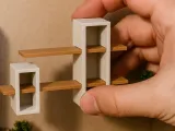 Miniature Dollhouse Wall Shelf - Dollhouse Furniture-3
