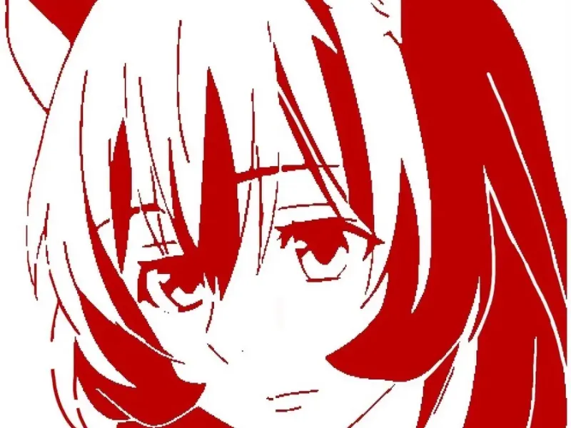 Raphtalia stencil 2