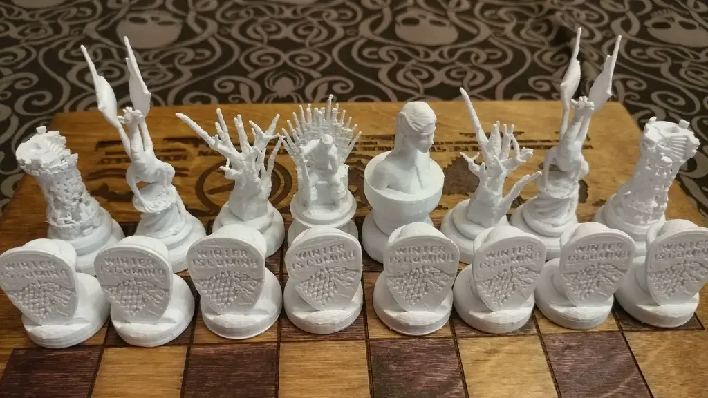 GoT inspired chess board