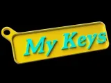 My Keys keychain-0