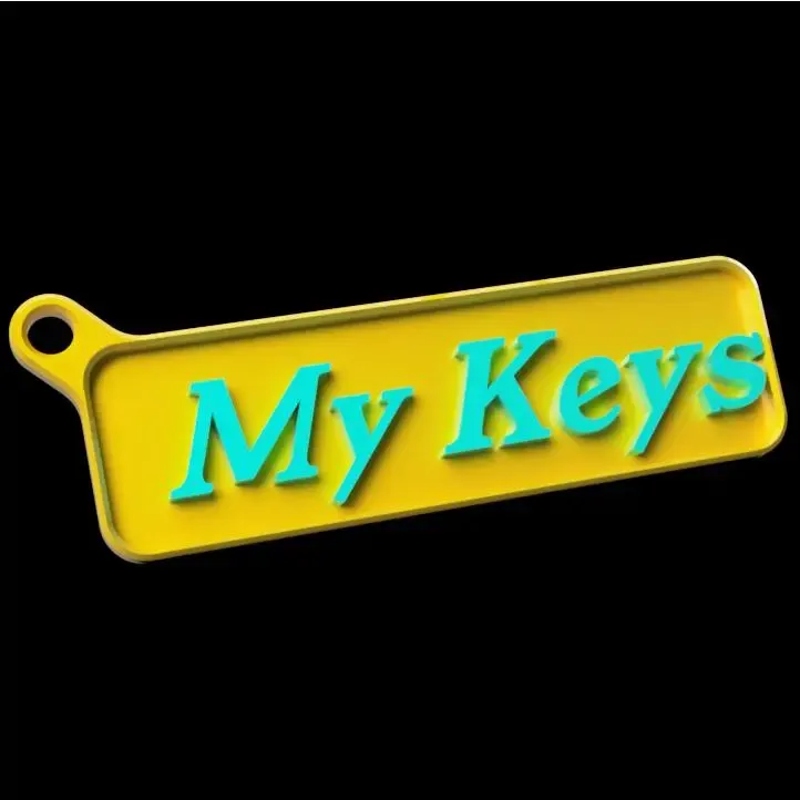 My Keys keychain