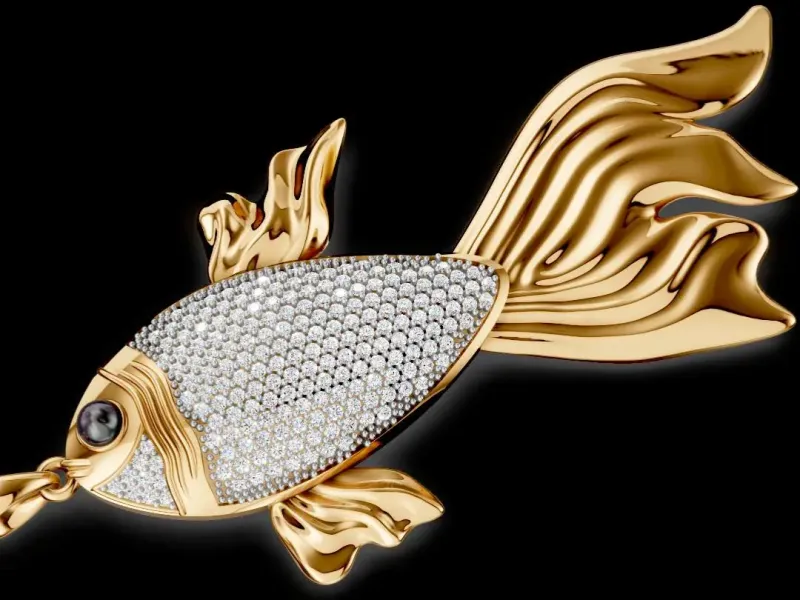 Velara Minnow Pendant