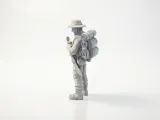 Explorer Navigating Adventurer Figurine 3D Printable-1