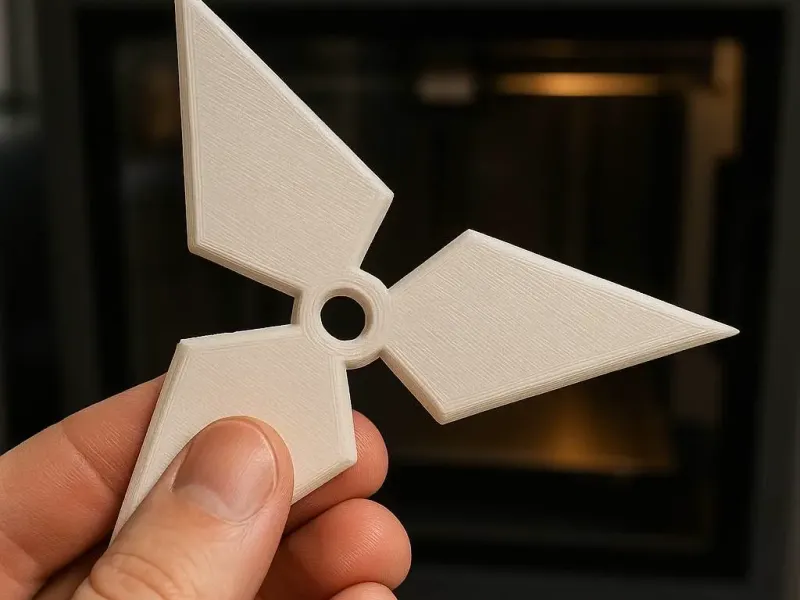 ESTRELLA NINJA SHURIKEN IMPRESIÓN FÁCIL