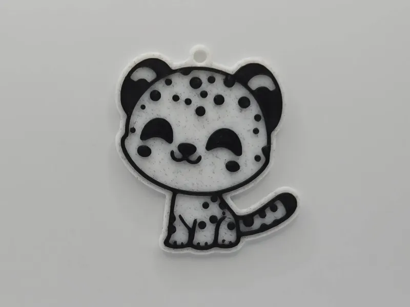 Cute Chitah Keychain