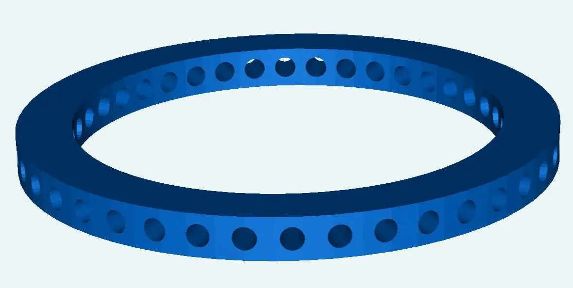 Ventilated Spacer Ring Circle