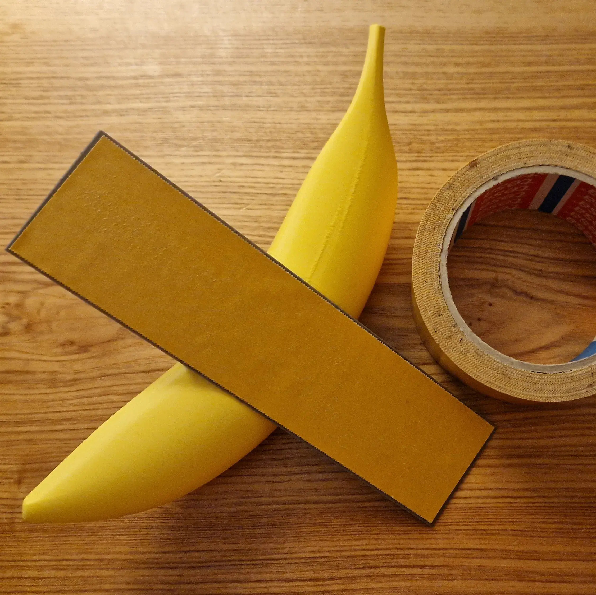 Banana tape lamp