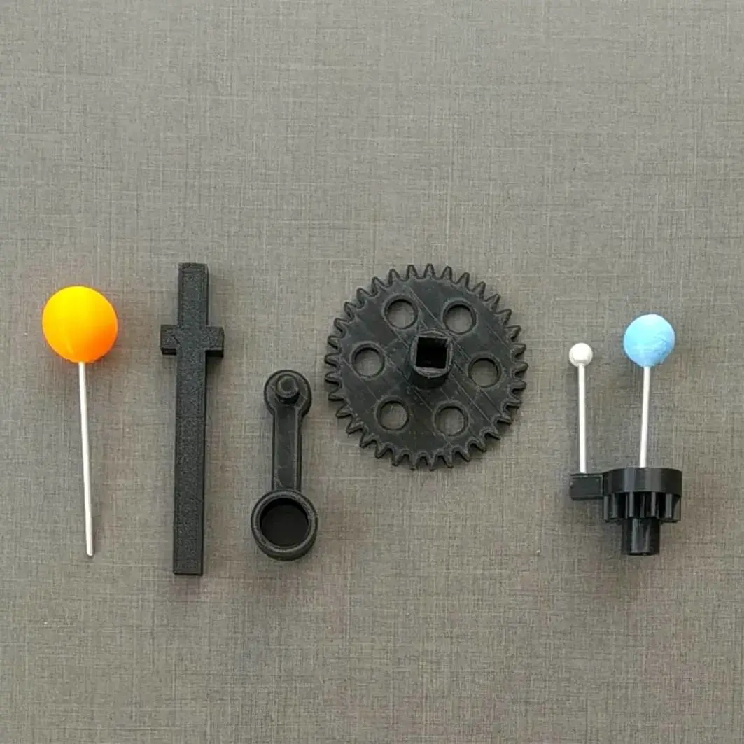 moon sun earth model