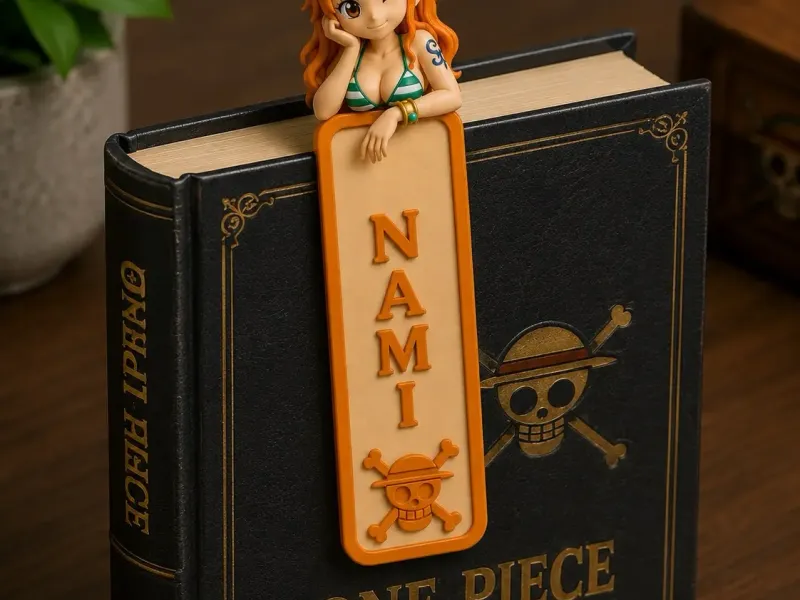 Marcapáginas Nami Chibi