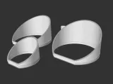 e46 instrument cluster frames.-2