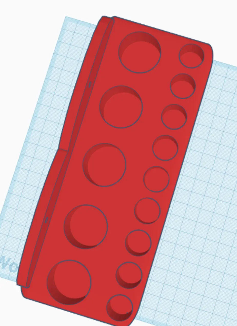 Paint tube holder 30mm 40mm