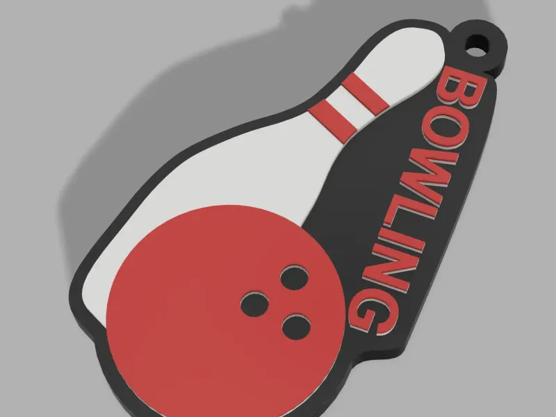 BOWLING KEYCHAIN