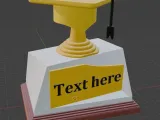 Trophy for graduate - graduation gift-0