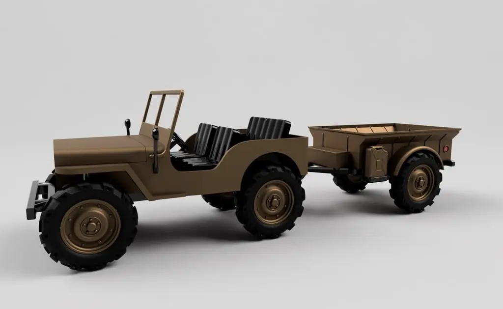 WILLYS JEEP Remolque