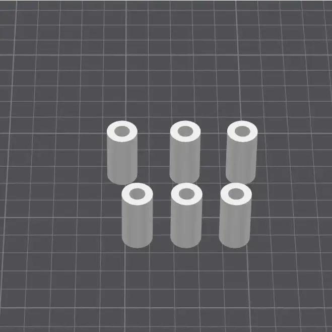 Unthreaded Spacer 1/2" OD, 1" Long