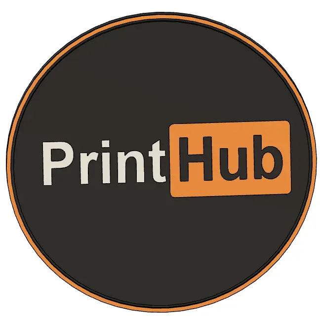 Print Hub Coaster