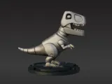 🦖 RexBot – Chibi Mecha T-Rex-1