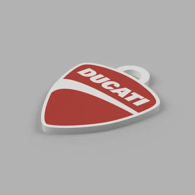 Ducati Logo Keyring