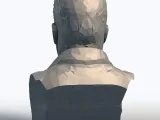 Ron Perlman Low Poly Bust - Character Actor Sculpture-3