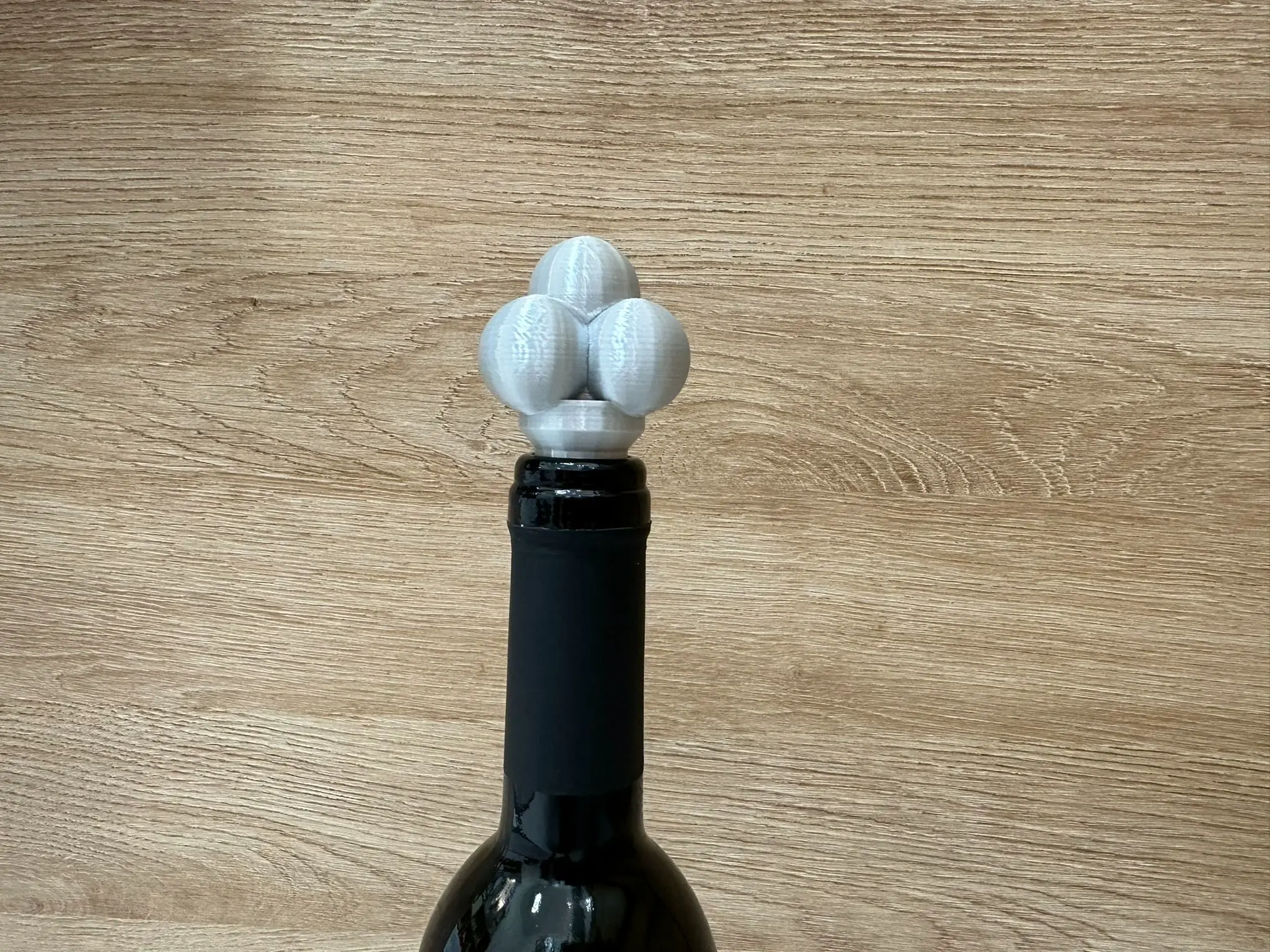 Icecream bottle stopper