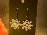 brinco de floco de neve / brinco de floco de neve-0