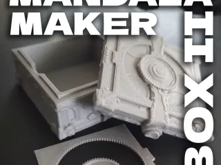 🌀 Mandala Maker Box II — a small box for big order 🌀