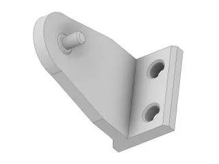 Bottom bar lock for horizontal blinds