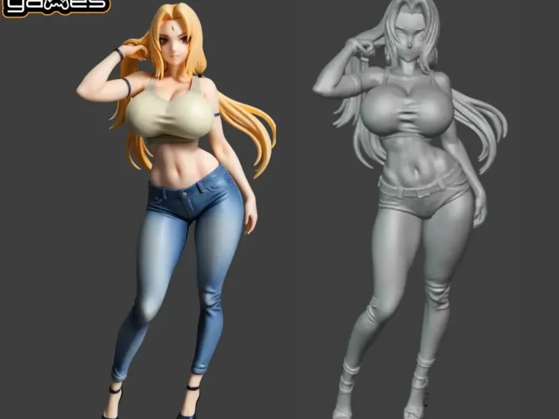 Tsunade Casual Skin Naruto