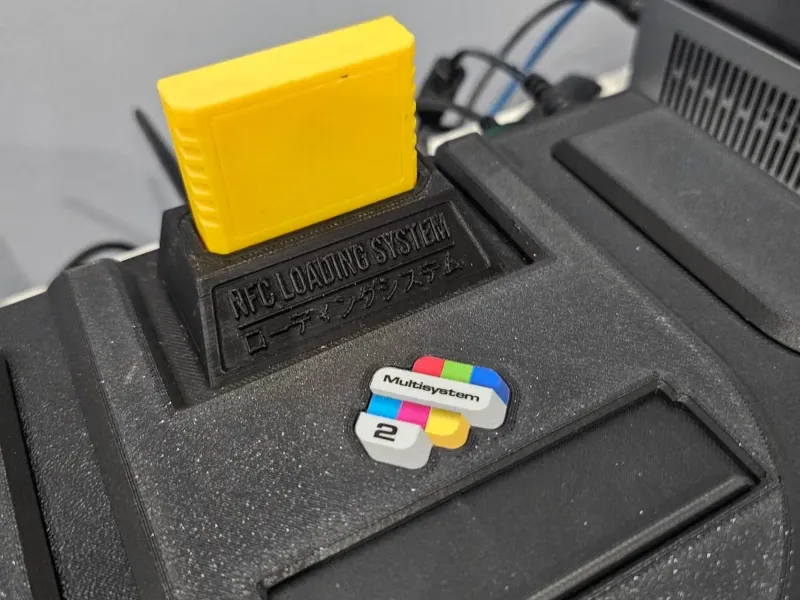 Cartucho e Slot de Jogo NFC para Mister Multisystem 2