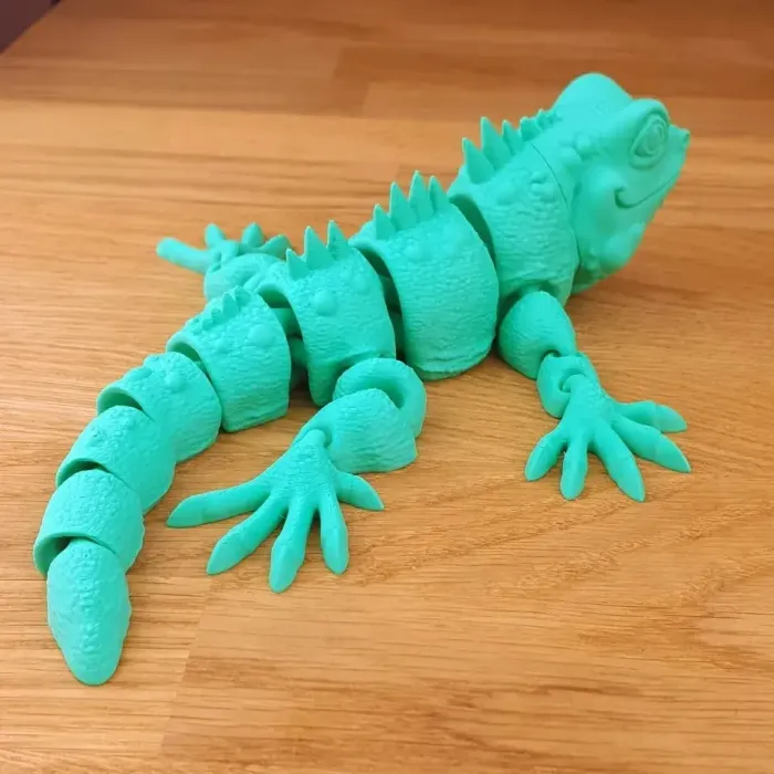 Iguana Figurine - Miniatures - PLA - 3D printed product - фото 6