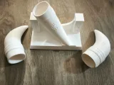 Viking Mead Horn Bundle with Display Stand-0