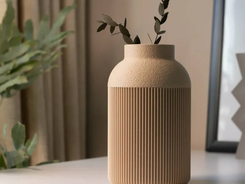 Bloemenvaas TERRA - Minimalistische bloemenvaas