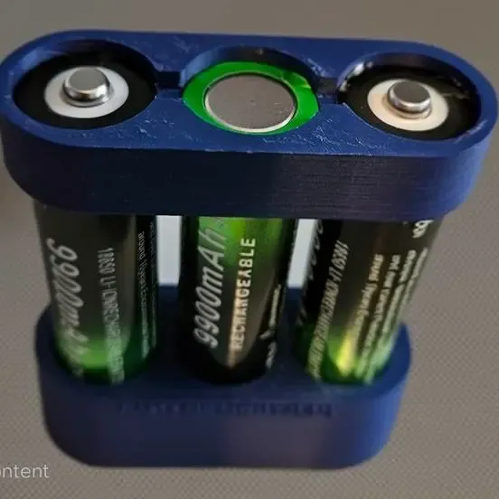 3-Zellen 18650 Batteriegehäuse / Halterung