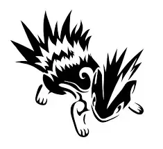 Quilava stencil