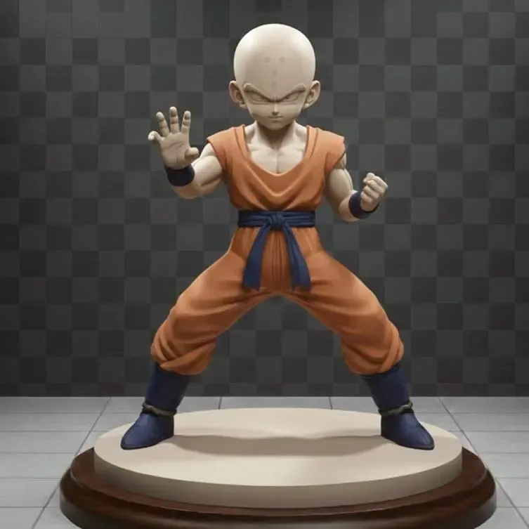 Kuririn - Dragon Ball - fan art