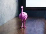 Low Poly Ostrich-3