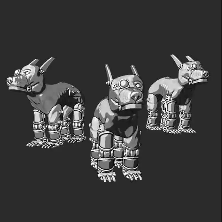 Gamma Wardog (escala 32mm, escalável)