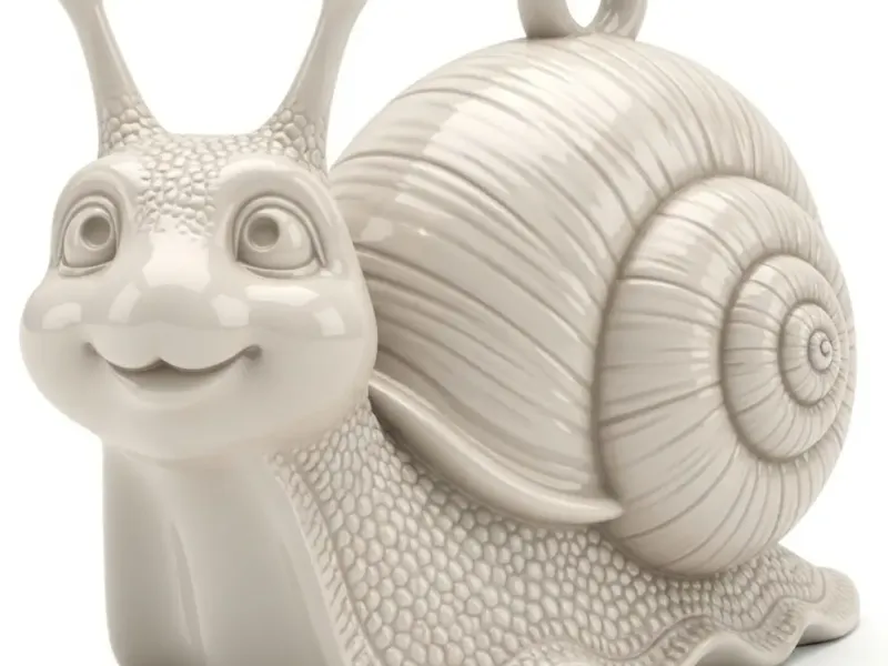 Chaveiro filhote de caracol 