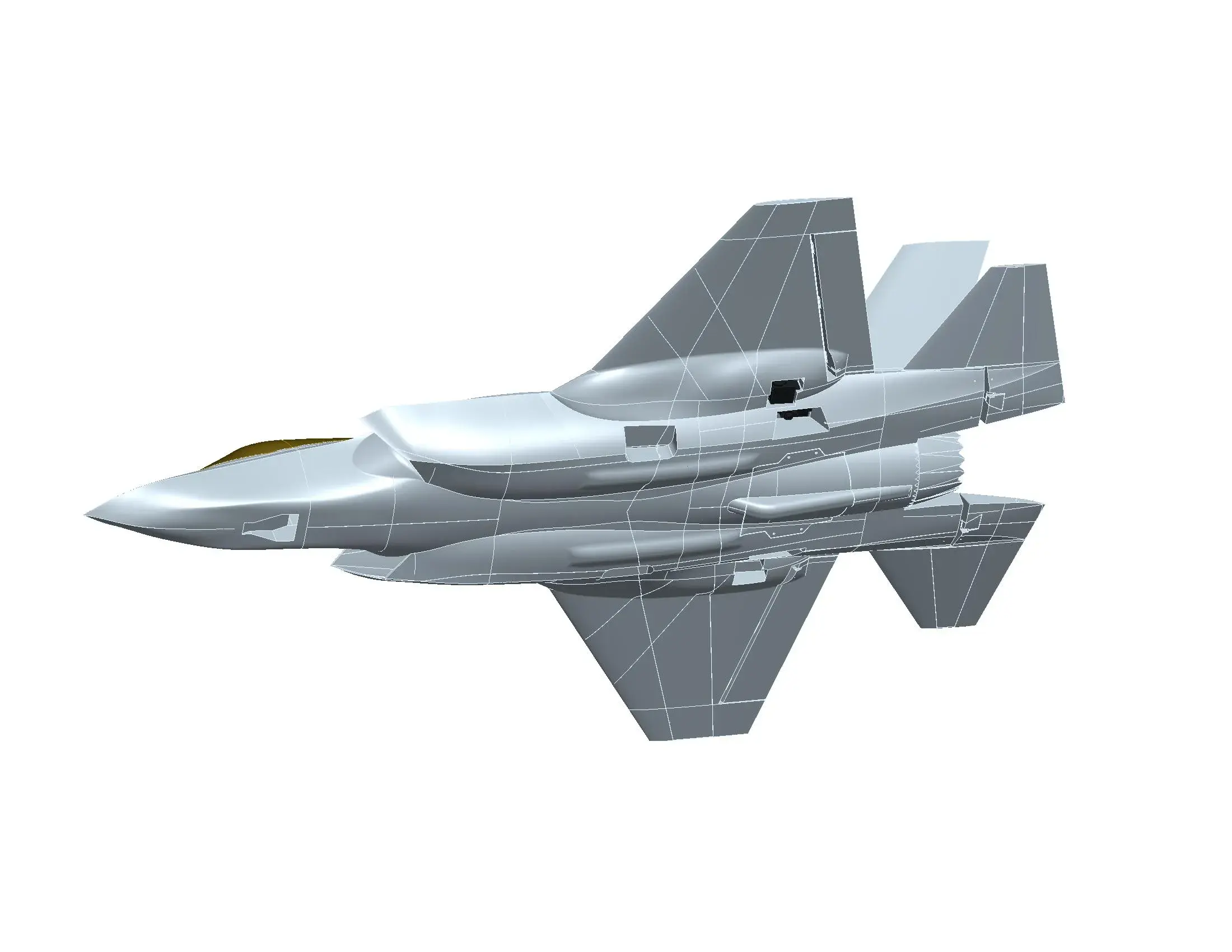 Lockeed Martin F-35A Lightning II 720mm EDF Flyable RC Jet
