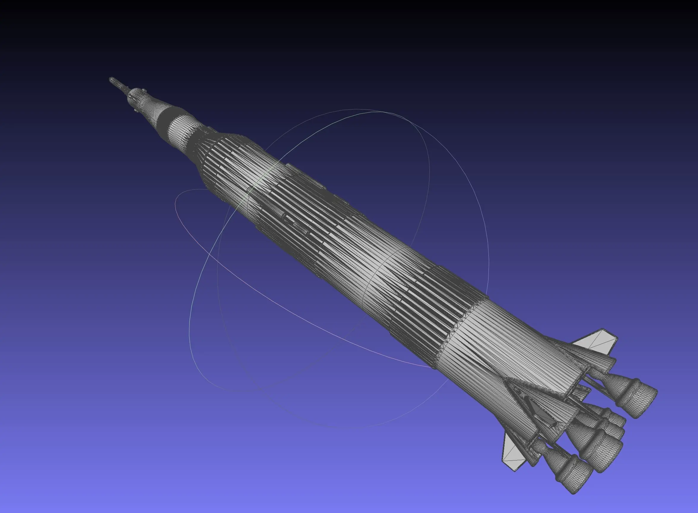 Saturn V Basic Miniature