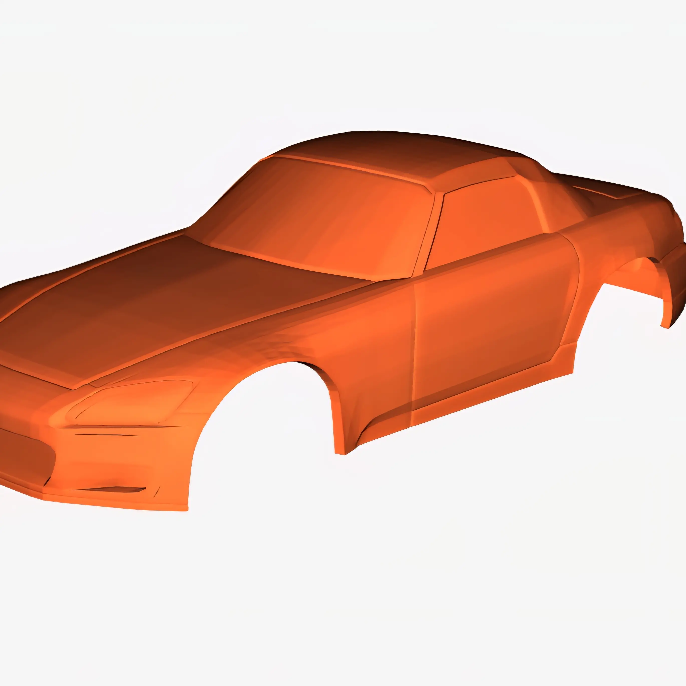 S2000 body for 1/28 drift car