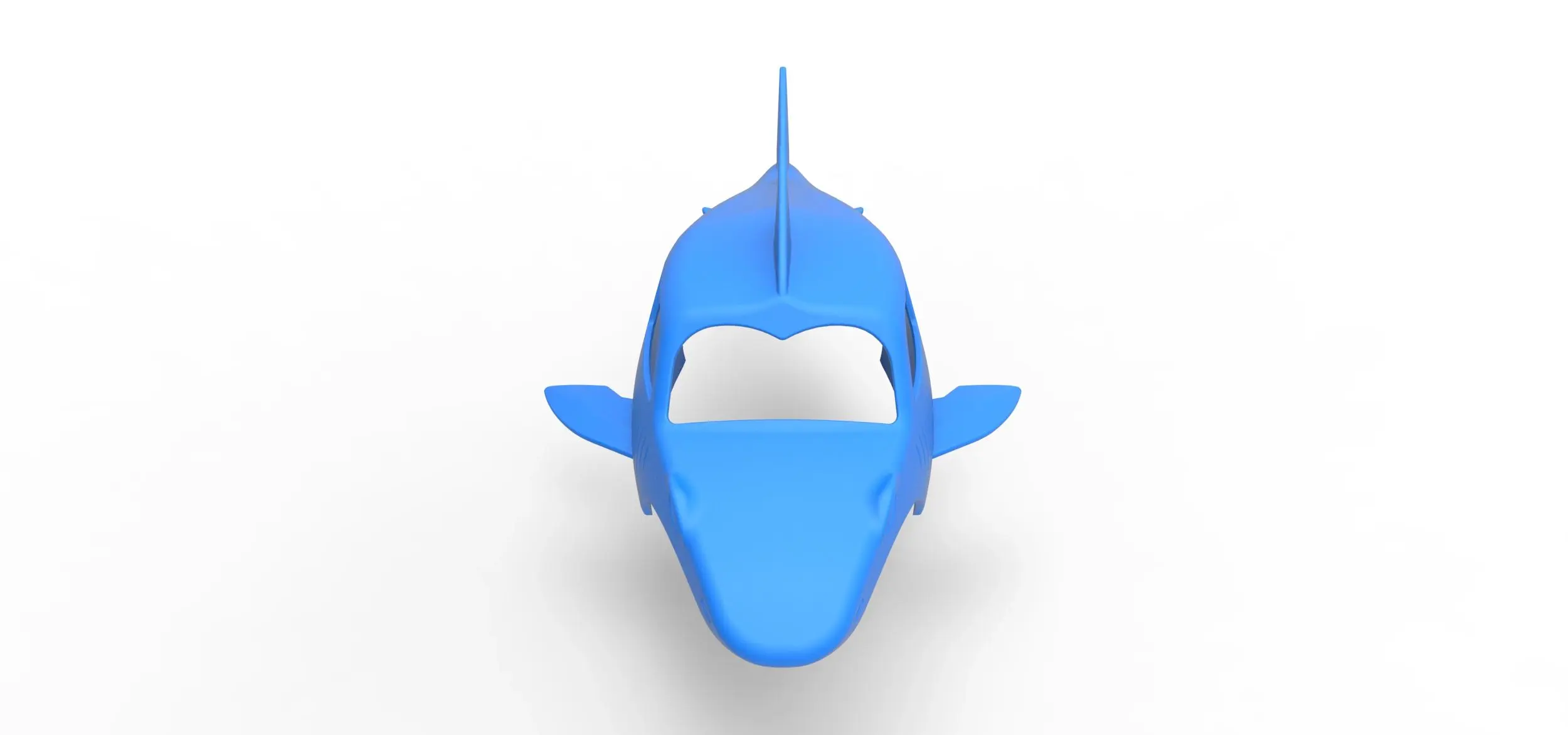 Shark shell for monster truck Scale 1:25