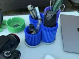 Decorative rustic pencil stand-2