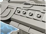 Robotic turret with double ion cannons (4) - miniatures warh-5